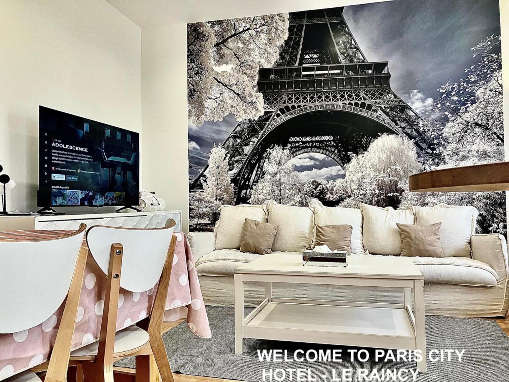Paris City-Le Raincy - Facing Station - 4 To 8 Pers Екстериор снимка